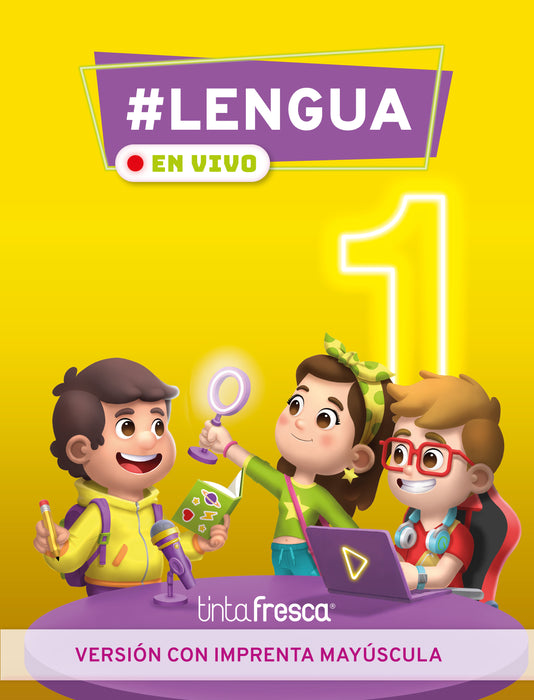 Lengua en vivo 1 (versión con imprenta mayúscula)