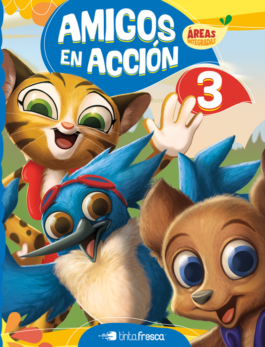 Amigos en acción 3  Áreas Integradas